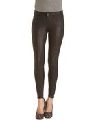J Brand Leather Pant - Lyst
