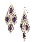 Kendra Scott Fiona Chandelier Statement Earrings - Lyst