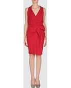Lanvin Short Dresses - Lyst
