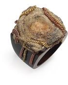 Liz Larios Jewelry Mushroom Sand Drusy Ring - Lyst