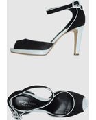 Sergio Rossi Platform Sandals - Lyst