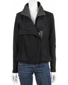 Helmut Lang Radar Wool Leather Jacket - Lyst