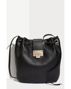Jimmy Choo Ryad Calfskin Leather Crossbody Bag - Lyst