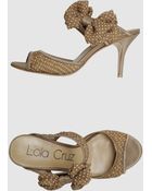Lola Cruz High Heeled Sandals - Lyst