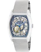 Kenneth Cole Barrel Case Automatic Watch - Lyst