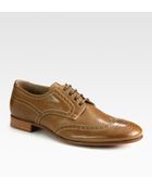 Prada Lace-Up Oxfords - Lyst