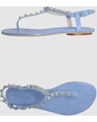 Balenciaga Flip Flops - Lyst