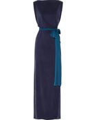 Roksanda Ilincic Washed Satin-jersey Gown - Lyst