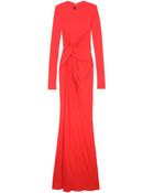 Eastland Jersey Twist Waist Gown - Lyst
