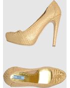 Prada Platform Pumps - Lyst