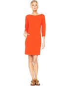 Michael Kors Boucle Shift Dress - Lyst