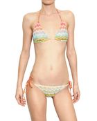 Missoni Reversible Slub Viscose Knit Bikini Bath - Lyst
