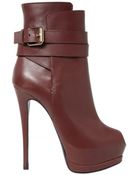 Giuseppe Zanotti 150mm Nappa Ankle Strap Low Boots - Lyst