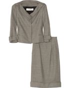 Valentino Roma Stretch-Twill Skirt Suit - Lyst