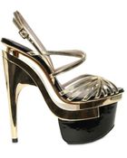 Versace 160mm Laminated Mirror Sandals - Lyst