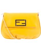 Fendi Calf Leather Shoulder Bag - Lyst