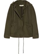 Textile Elizabeth And James Robinson Cotton-Canvas Parka - Lyst