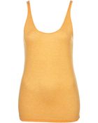 Topshop Basic Scoop Neck Vest - Lyst