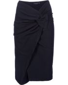 Donna Karan New York Wrap Skirt - Lyst
