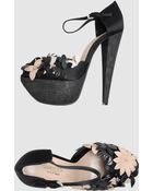 Giambattista Valli Platform Sandals - Lyst