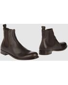Jil Sander Ankle Boots - Lyst