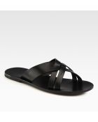 Dior Homme Leather Sandal - Lyst