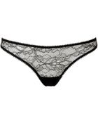 Kiki De Montparnasse Ingénue Black Lace Thong - Lyst