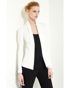 Donna Karan New York Jersey Cardigan - Lyst