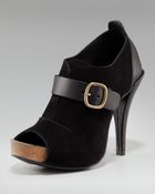 Pedro Garcia Peep-toe Shoe Bootie - Lyst