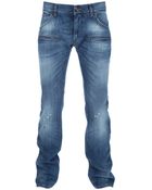 Dolce & Gabbana Straight Leg Jean - Lyst