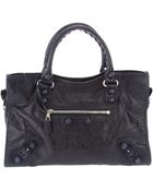 Balenciaga Brogues City Tote - Lyst