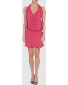 Plein Sud Jeanius Short Dress - Lyst