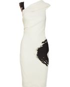 Donna Karan New York Artist Draped Stretch-jersey Dress - Lyst