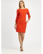 Michael Kors Wool Dress - Lyst