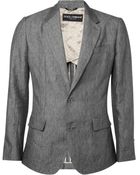Dolce & Gabbana Slim-fit Linen Blazer - Lyst