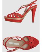 Pura Lopez Platform Sandals - Lyst