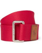 Polo Ralph Lauren Woven Cotton Belt - Lyst