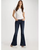 Current/Elliott The Low Rise Bell Jeans - Lyst