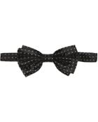 Dolce & Gabbana Polka Dot Silk Twill Bow Tie - Lyst