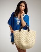 Ondademar Straw Crochet Bag - Lyst