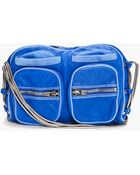 Alexander Wang Blue Brenda Zip Chain Bag - Lyst