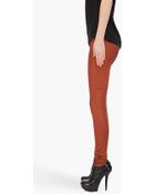 Helmut Lang Gloss Wash Skinny Jeans - Lyst