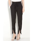 3.1 Phillip Lim Silk Crêpe De Chine Pants - Lyst