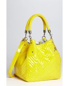 Big Buddha Patent Bucket Bag - Lyst