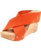 Lucky Brand Miller2 Cork Wedges - Lyst