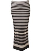 Topshop All Seeing Eye Tube Skirt By Unique** - Lyst
