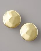 Ippolita Glamazon Hammered Circle Clip Earrings - Lyst