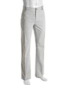 John Varvatos Dove Cotton Blend Flat Front Pants - Lyst