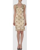 Roberto Cavalli Short Dresses - Lyst