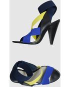 Pollini High Heeled Sandals - Lyst